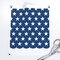 Stars Blue Star Pattern White Patriotic Independence Tiny Day 4Th Of July American Usa Custom Printed Fabric by Spoonflower Various Fabrics by the Yard or Fat Quarter